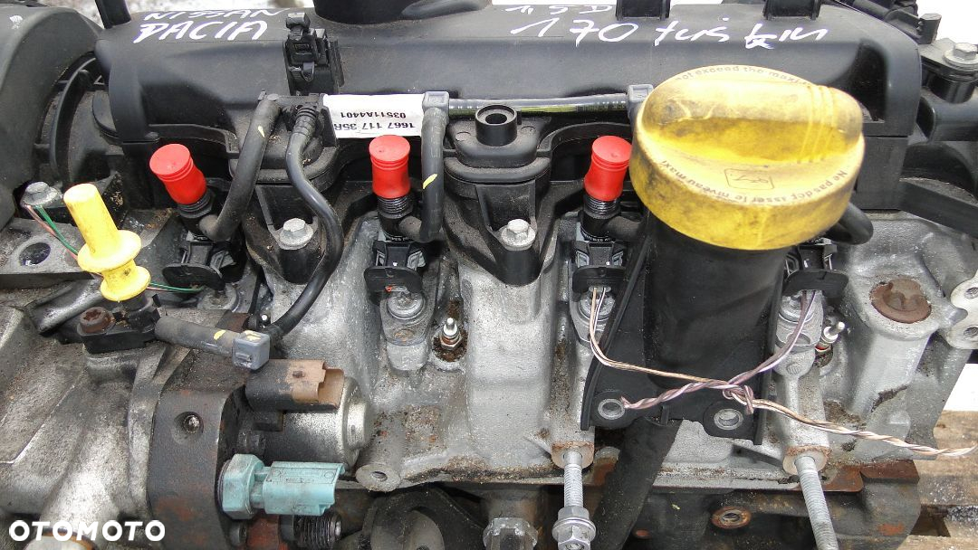 RENAULT NISSAN DACIA SILNIK KOMPLETNY 1.5DCI K9K6770 170tyś km - 8