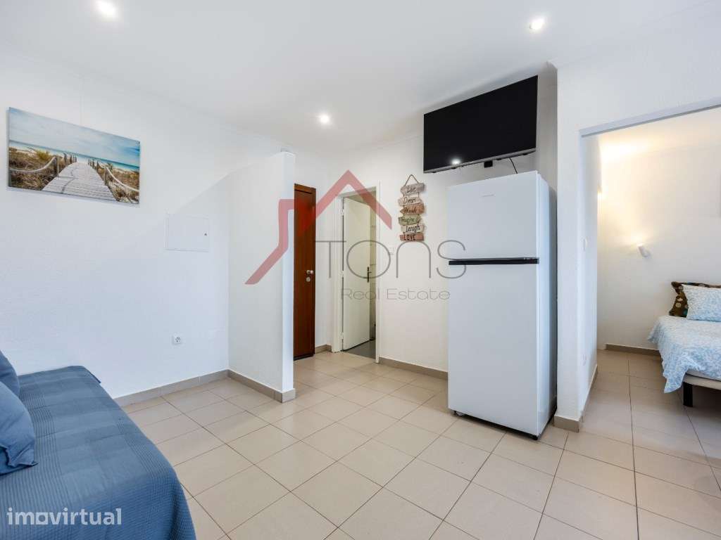 Apartamento T1 na Praia da Rocha, Portimão, com ótima localização. - Grande imagem: 4/20