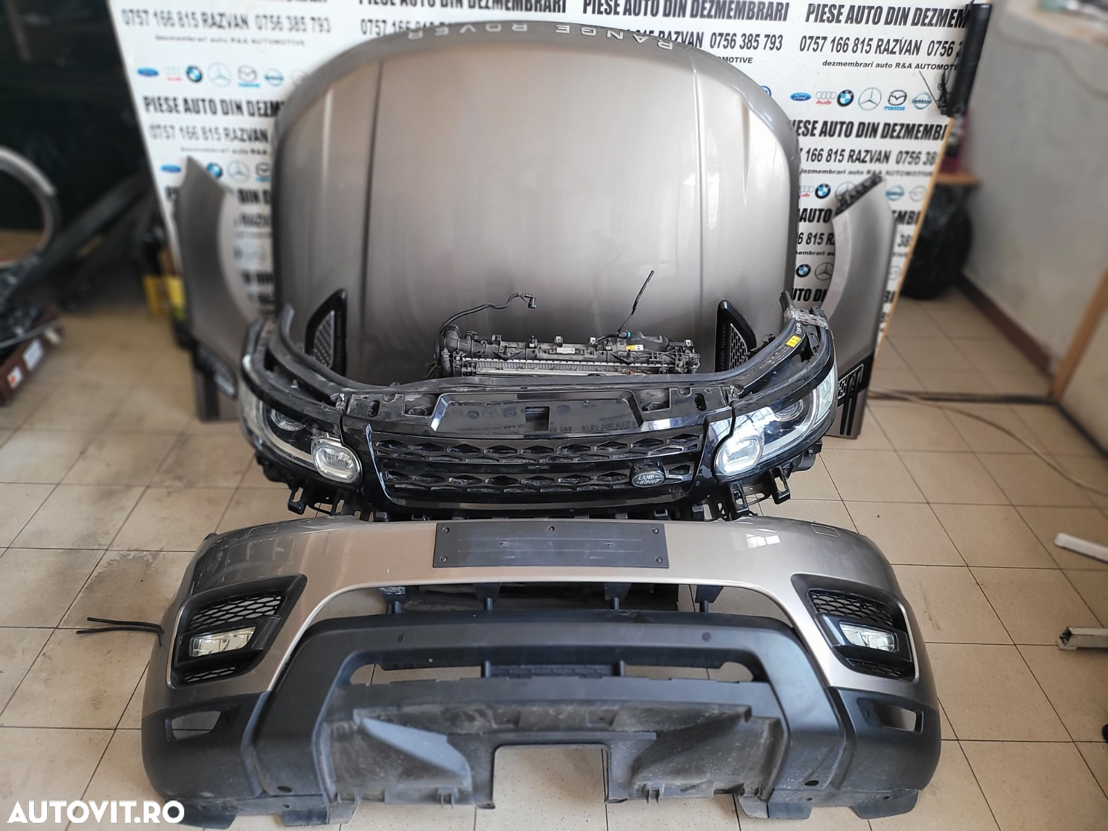 Dezmembrez Land Rover Range Rover Sport 2014-2018 3.0 Diesel Automat Motor 306DT Xenon Volan Stanga - 5