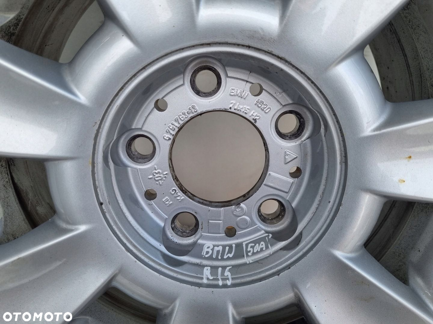 BMW E39 KOŁO ZAPASOWE zapas FELGA 225/60 R15 6751763 - 2