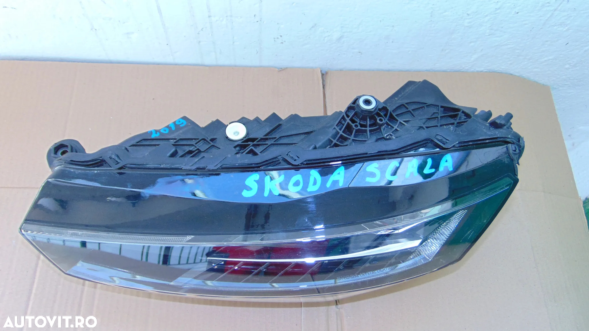 Far stanga full Led Skoda Scala an 2019 COD 655941015A - 4