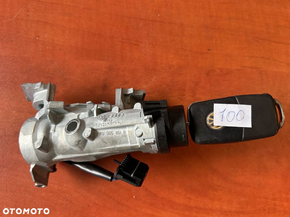 Kluczyk stacyjka VW GOLF V TOURAN CADDY OCTAVIA II LEON II ALTEA 1K0905851B 1K0905865 - 1