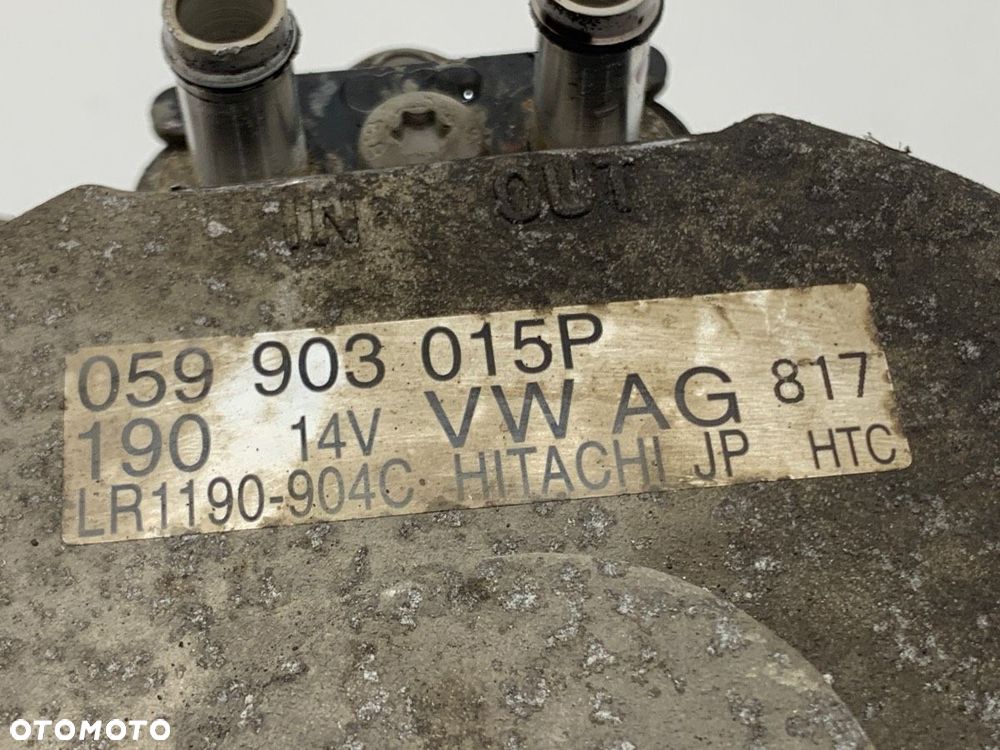 ALTERNATOR  VW TOUAREG (7LA, 7L6, 7L7) 2002 - 2013 3.0 V6 TDI 176 kW [240 KM] olej napędowy 2007 - - 4