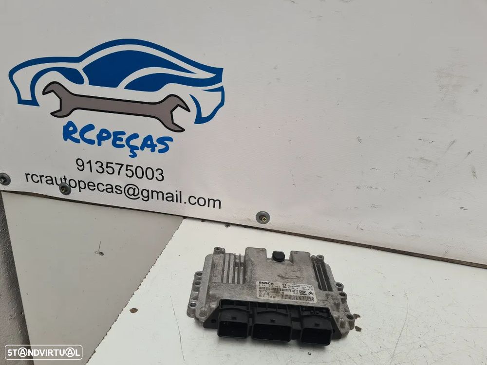 CENTRALINA ECU BOSCH ORIGINAL 9661773380 0281011863 PEUGEOT 307 1.6 HDI 90CV 9HX CITROEN C4 I 1 MK1