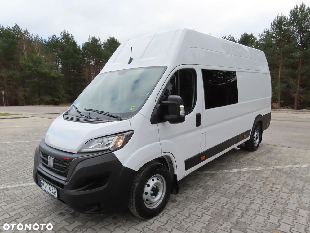 Fiat Ducato MAXI seria 8 MIXTO Doka Brygadowy Dubel 7-Mio Osobowy+1170 Kg Ładowności DMC 3500 Kg Rozstaw Osi 4035 mm Furgon L4H3 2.2 MultiJet3 H3-POWER 160 KM Android Auto/Carplay Serwis ASO Do Ostatniego Kilometra Gotowy Do Pracy STAN JAK NOWY POLECAM - 7