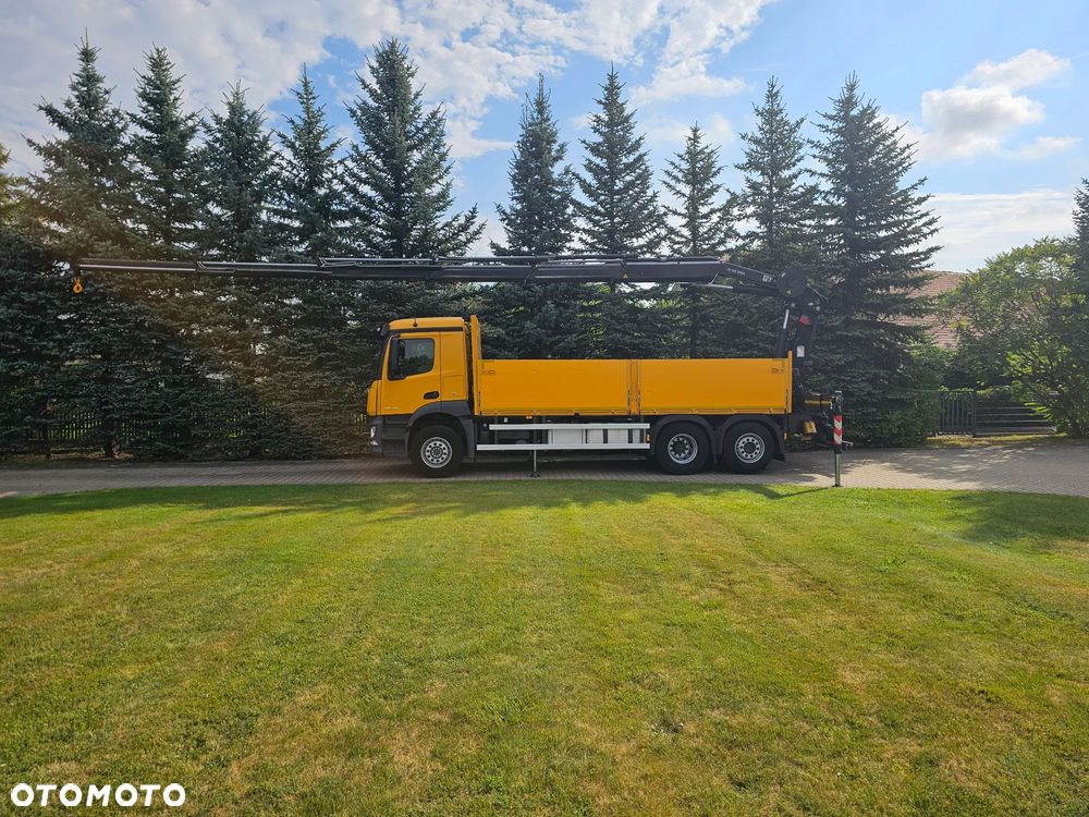 Mercedes-Benz Antos z HIAB 288 / 15m /Pilot/3-oś skrętna - 5