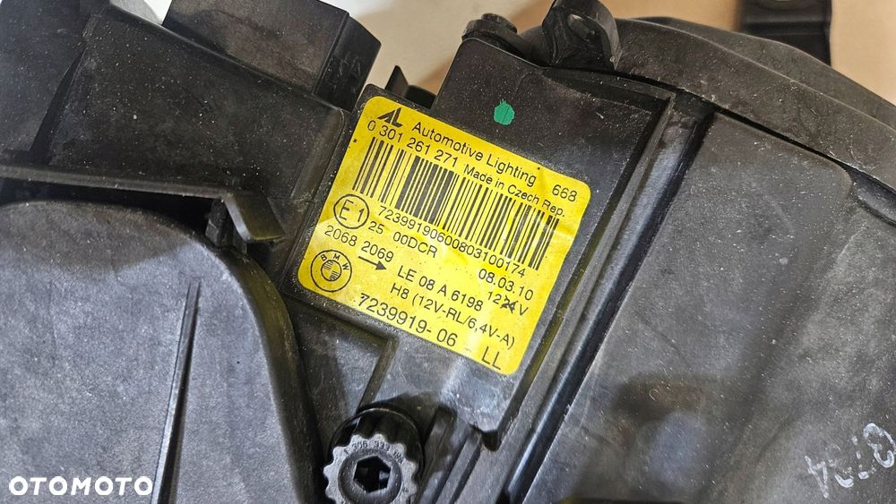 lampa przód przednia lewa bmw 3 e92 e93 m3 lift bi-xenon 7239919-06 - 14