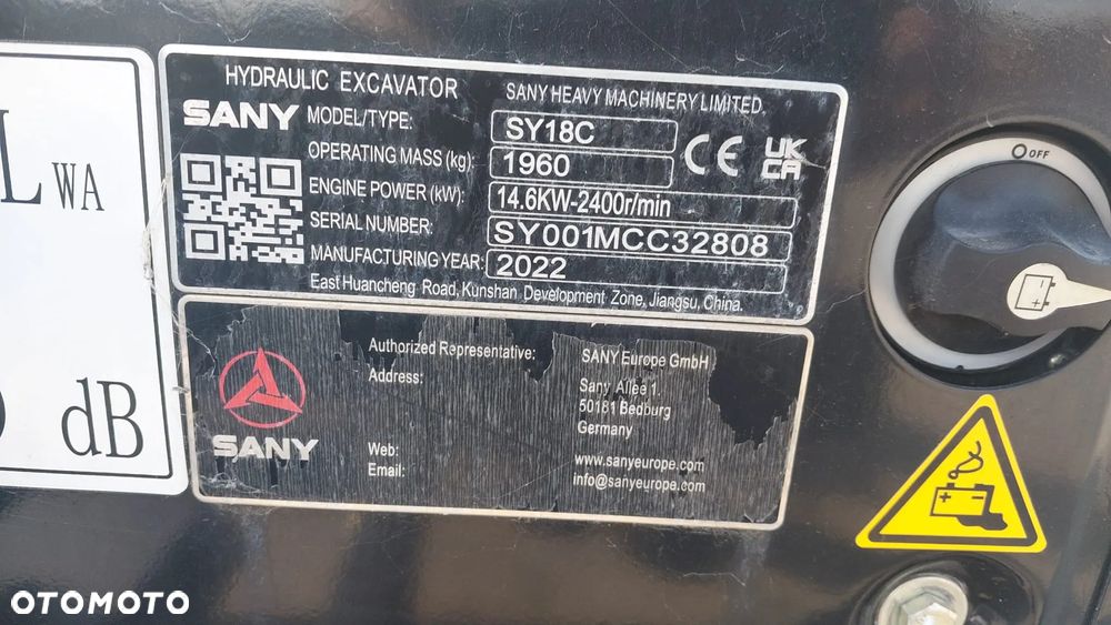 Sany SY18C - 16