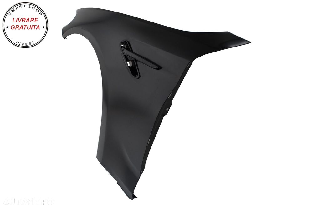 Aripi Laterale BMW 5 Series G30 G31 (2017-) Negru M5 Design- livrare gratuita - 3