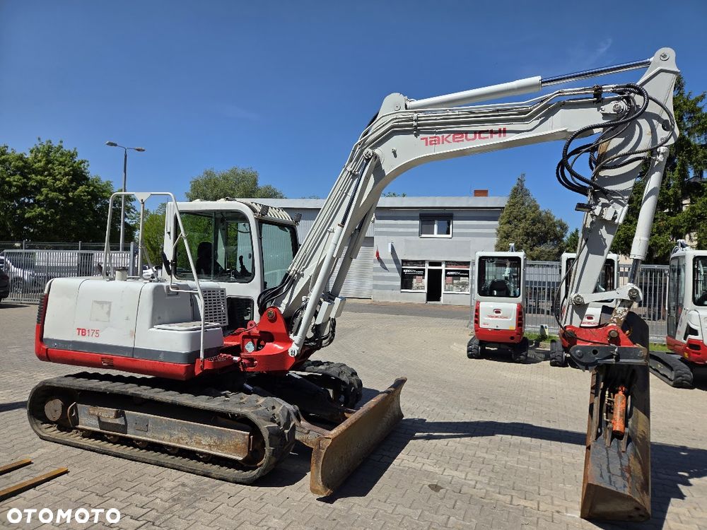 Takeuchi Koparka Gąsienicowa Takeuchi TB175 - Łyżka Skarpowa Hydrauliczna - 6