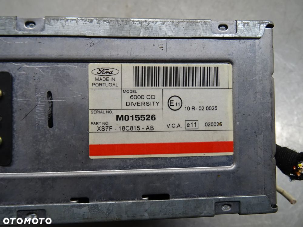 FORD GALAXY MK1 LIFT RADIO RADIOODTWARZACZ XS7F-18C815-AB - 5