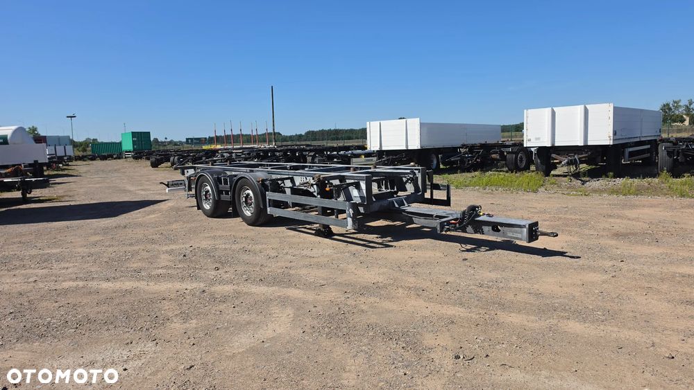 System Trailers 28.000zł netto TANDEM RAMA OCYNK BDF 7.45-7.80M 2018 ROK DHL DACHSER DPD DOLNY ZACZEP OPONY 385/55R22.5 ST.IDEALNY MOŻLIWOŚĆ TRANSPORTU - 1