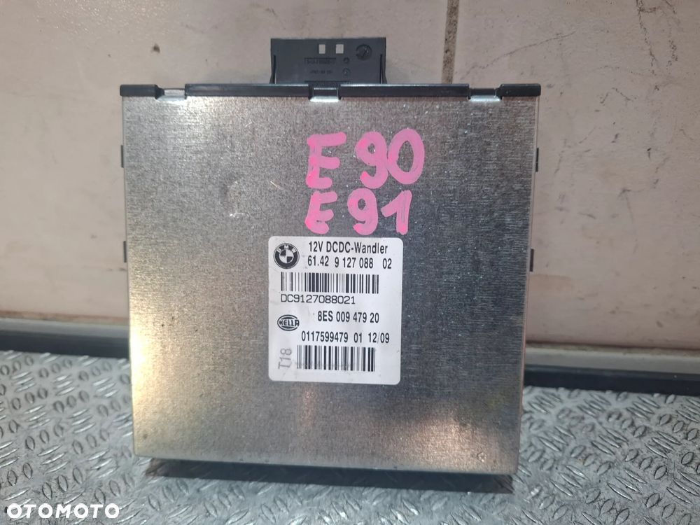 Moduł napięcia sterownik BMW E90 E91 2009 rok nr 9127088 - 1