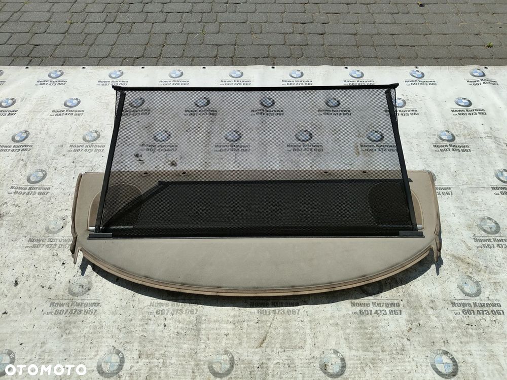 BMW E46 Sedan Półka tylna z roletą elektryczną - 7