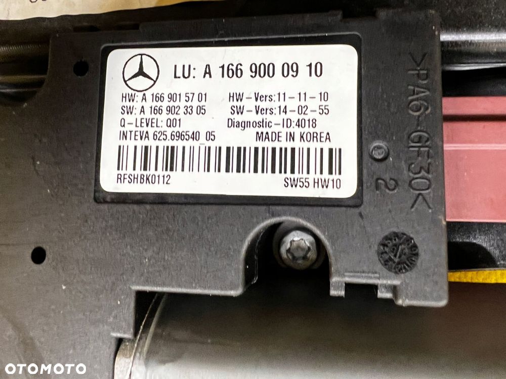 SZYBERDACH OKNO DACHOWE ROLETA SILNIK MERCEDES GL GLS X166 - 8