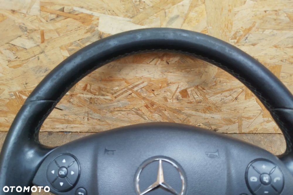 kierownica SKÓRA CZARNA multi z poduszką do MERCEDES W212  09-E-klasa - 2