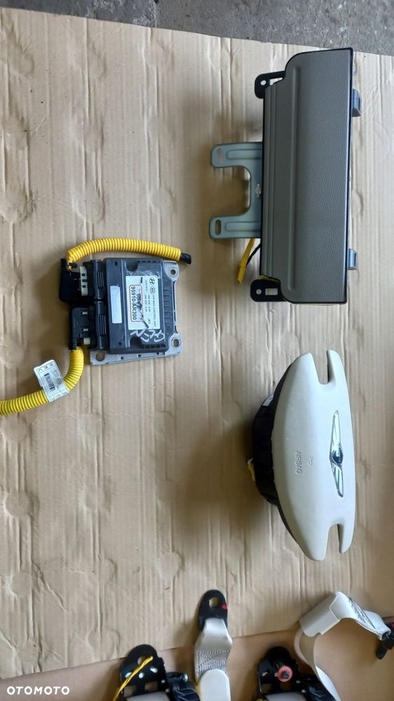 KONSOLA DESKA ROZDZIELCZA SENSOR airbag 4 PASY GENESIS GV80 PODUSZKA EUROPA - 12