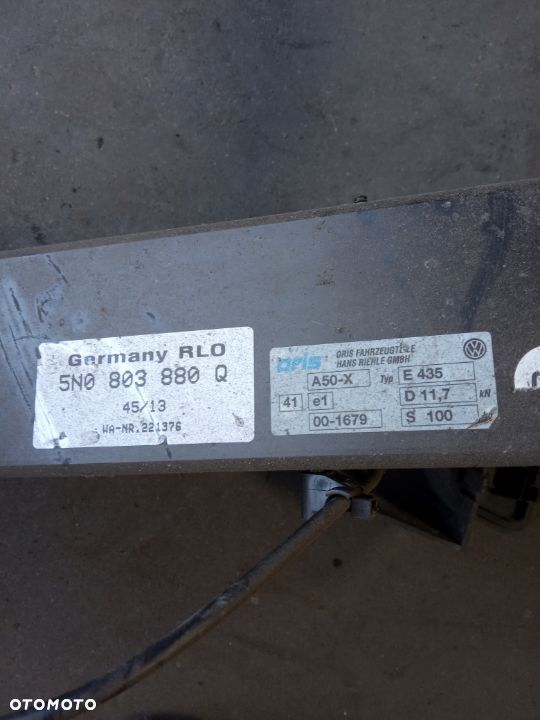 VW Tiguan jak holowniczy elektryczny 5n0803880q - 3