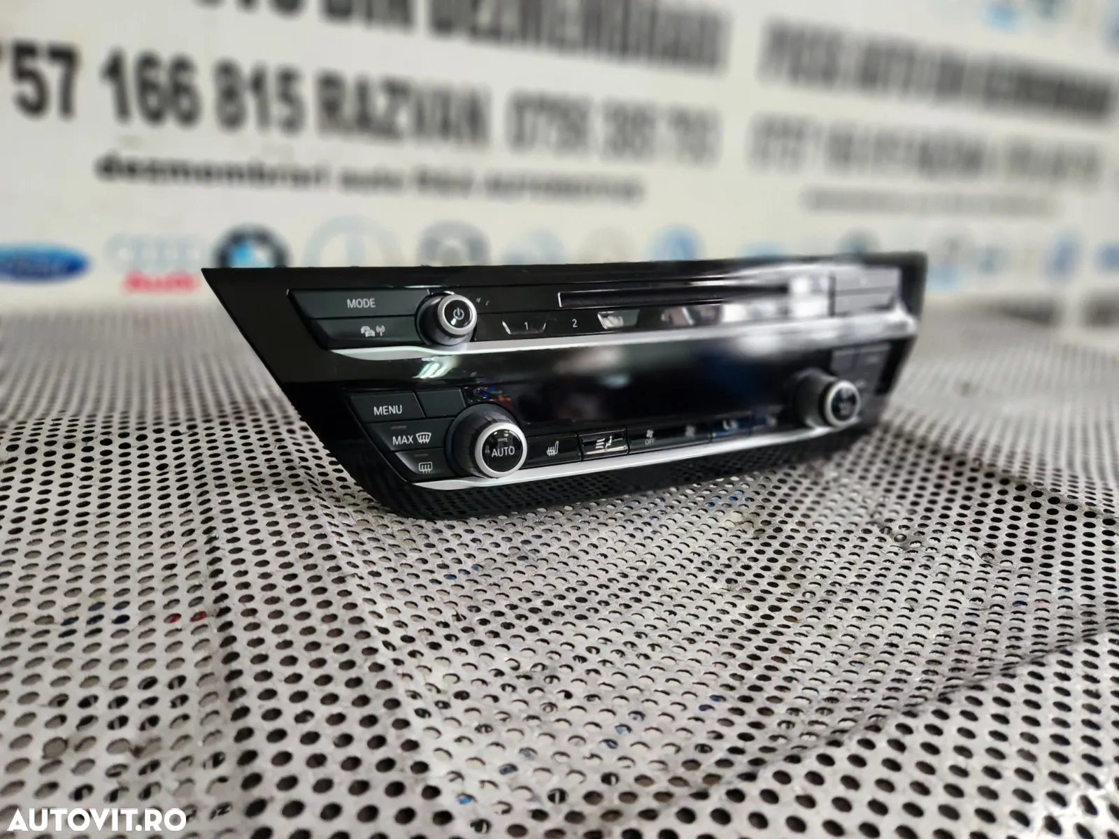 Panou Modul Comenzi Clima Climatronic Radio Cd Navi Bmw X3 X4 G01 G02 Volan Stanga Cod  Dezmembrez - 3
