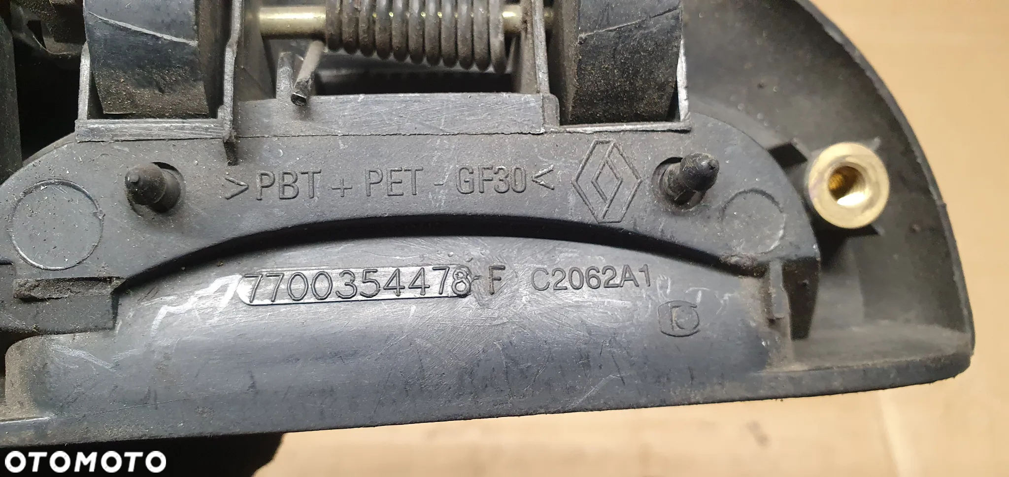 Klamka lewy przód przednia lewa Renault Kangoo II 7700354478 - 4