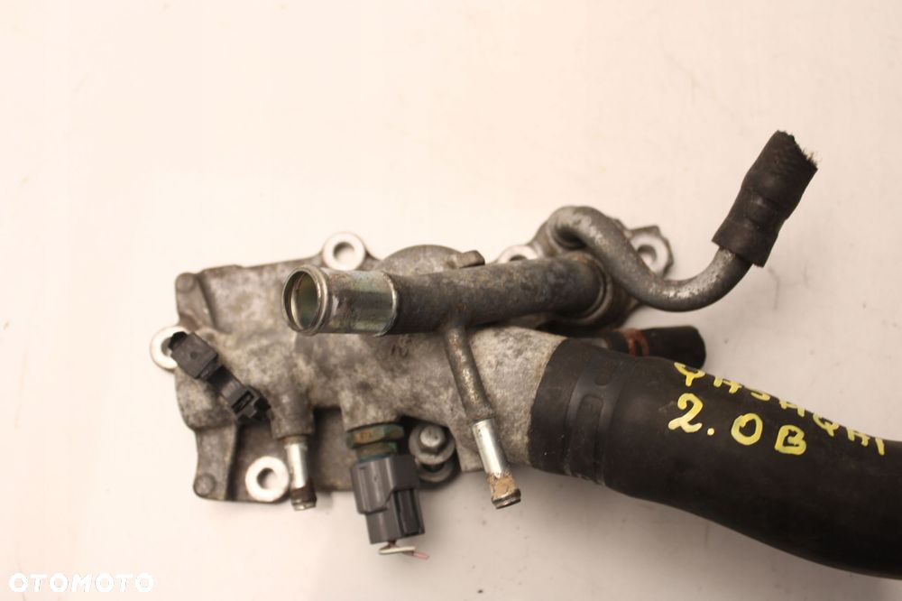 nissan qashqai j10 2.0 b 06r- termostat obudowa termostatu - 4