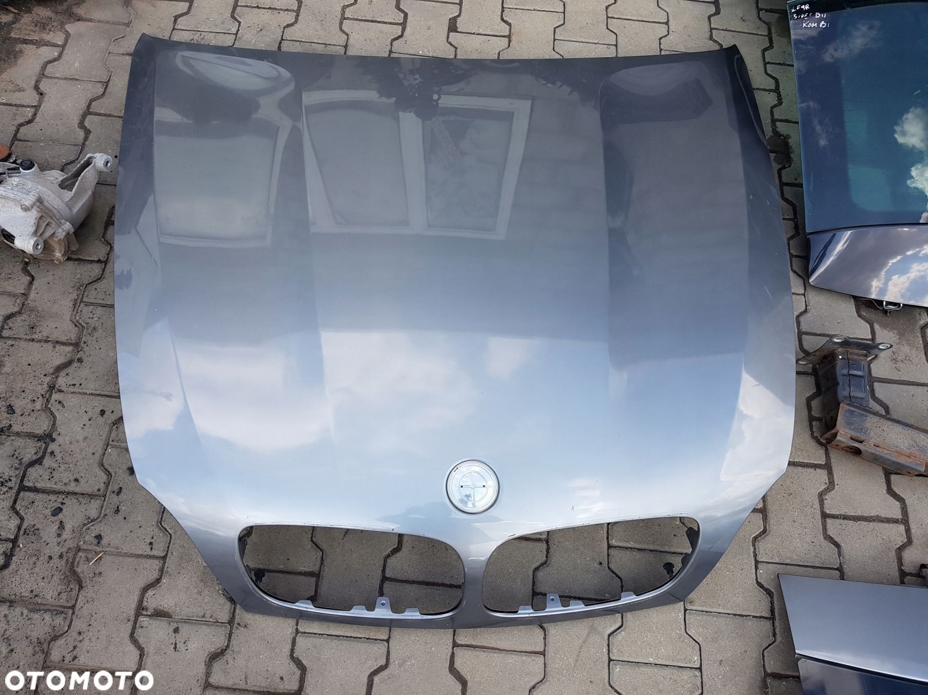 BMW X6 E71 07-14r MASKA A52 A52/7 SPACEGRAU METALLIC - 1