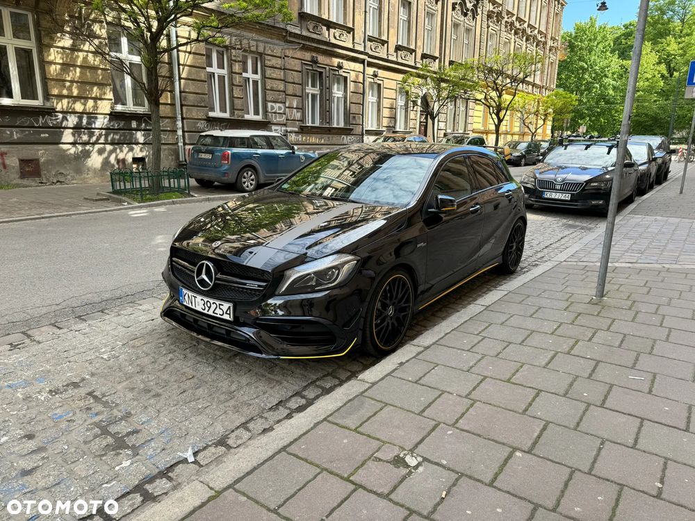 Mercedes-Benz Klasa A AMG 45 4Matic AMG Speedshift 7G-DCT Yellow Night Edition - 1