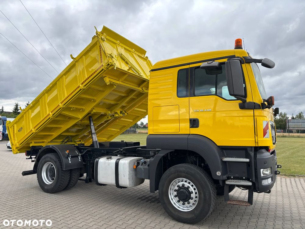 MAN TGS 18.440 4x4 HYDROBURTA MEILLER , hydrodrive , hydraulika do przyczepy, zimowe utrzymanie dróg, wyjście do czołownicy, czołownica - 7