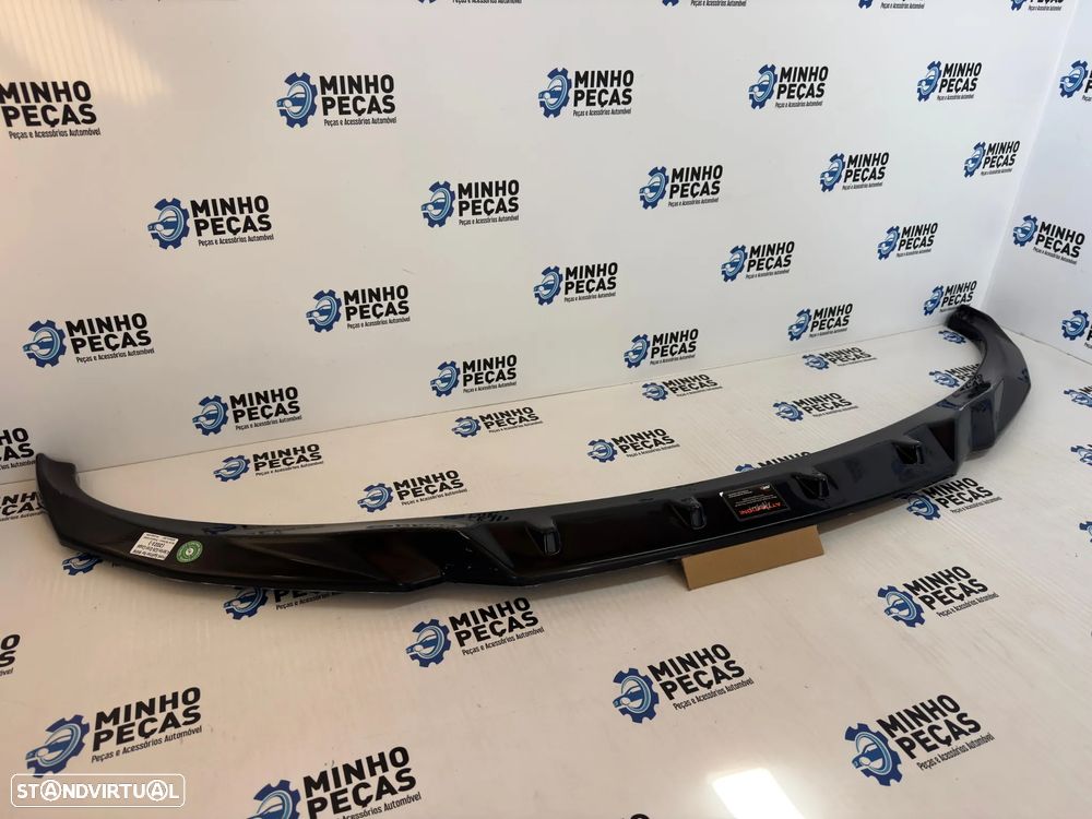 Spoiler frontal APEX BMW série 4 (G26) Gran Coupe em preto brilho - 3