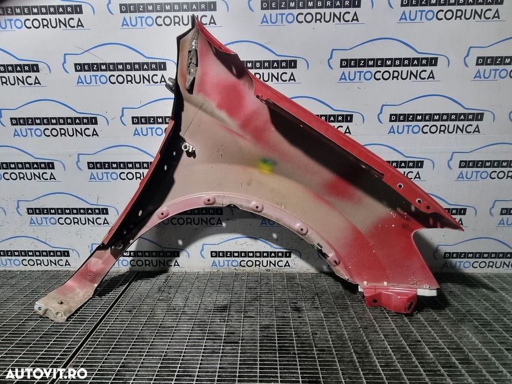 Aripa Stanga Fata Nissan Qashqai Facelift - 4 Usi Rosu NAJ (986) - 2