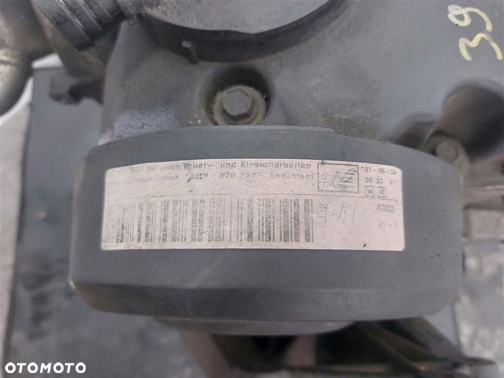 Silnik słupek diesel VW Sharan I 1.9TDI 115KM 2000-2009 kod:AUY AUDI SKODA - 15