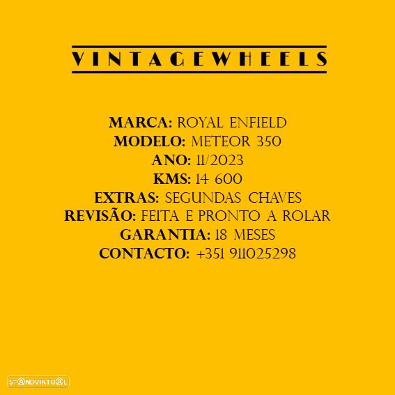 Royal Enfield Meteor 350 Fireball Yellow - 11