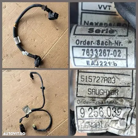 -3- Anexe motor 750ix 2014 F01 instalatie electrica motor sonda lambda cablaj valvetronic conducta furtun combustibil vacuum suport motor - 4