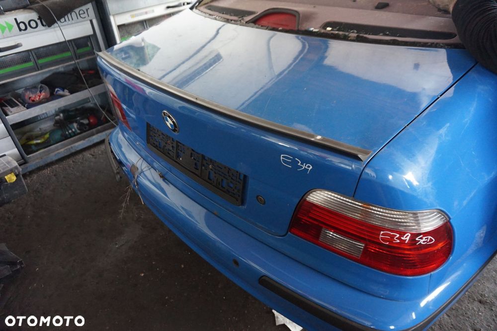 KLAPA BAGAŻNIKA TYLNA 5 E39 SEDAN 490  NIEBIESKI SANTORINI BMW 1995-2000 - 3