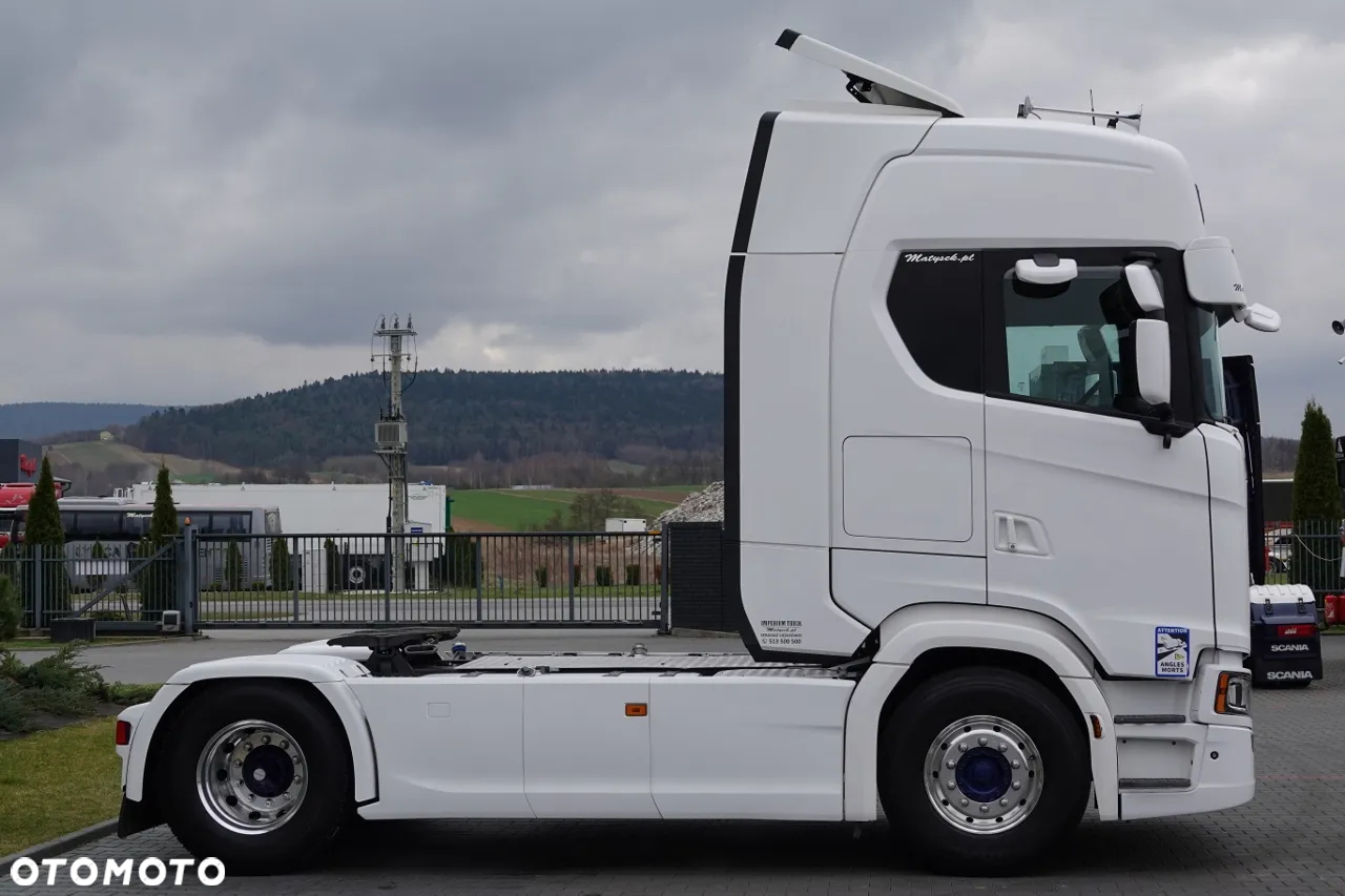 Scania S 500 / RETARDER / KLIMA POSTOJOWA   / PRZÓD NA PODUSZKACH / OPONY 100% / ALUFELGI SPROWADZONA / PO KONTRAKCIE SERWISOWYM - 9