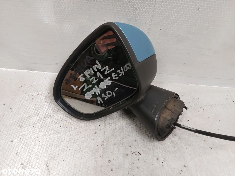 - LUSTERKO ELEKTRYCZNE LEWE OPEL MERIVA B 2 II Z21Z BŁEKITNY 5PIN - 4