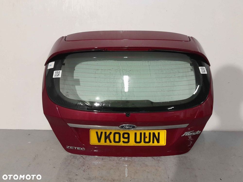 + KLAPA TYŁ TYLNA BAGAŻNIKA FORD FIESTA MK.7 7 VII M9 WIŚNIA WIŚNIOWY - 1