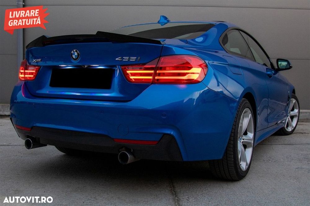 Eleron Portbagaj BMW Seria 4 F32 (2013-up) M4 CSL Design Negru Mat - 8