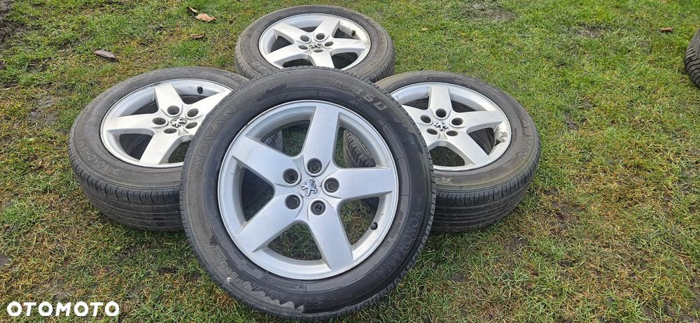 Koła felgi aluminiowe 205/60/16 5x108 Peugeot 407 - 1