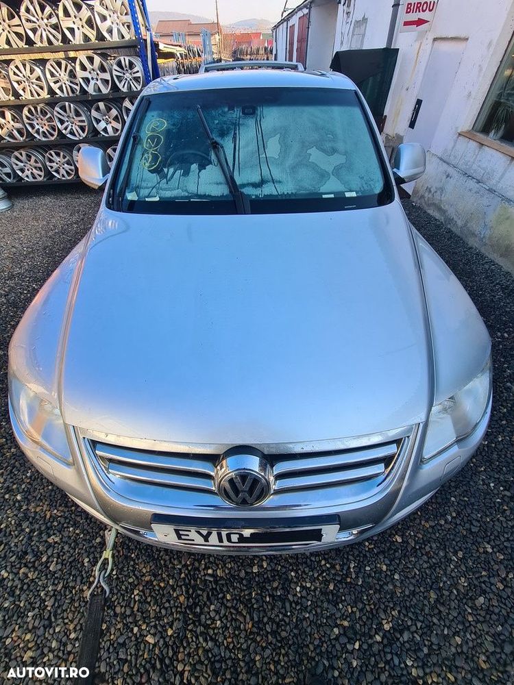 Capota Volkswagen Touareg 7L facelift 2007 - 2010 SUV 4 Usi ARGINTIU (829) - 1