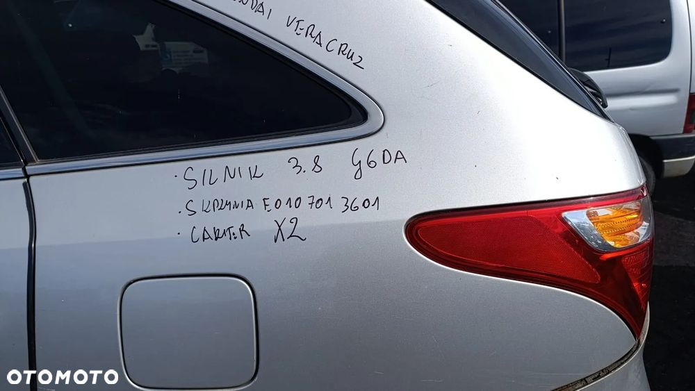 31577 hyundai ix55 veracruz 3.8 g6da 2007r na części kod lakieru x2 skrzynia automat E0107013601 - 15