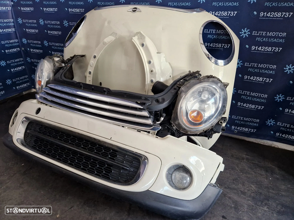 Frente completa usada MINI ONE COOPER R56 1.6D LCI capot parachoques guardalamas oticas radiadores R55 R57