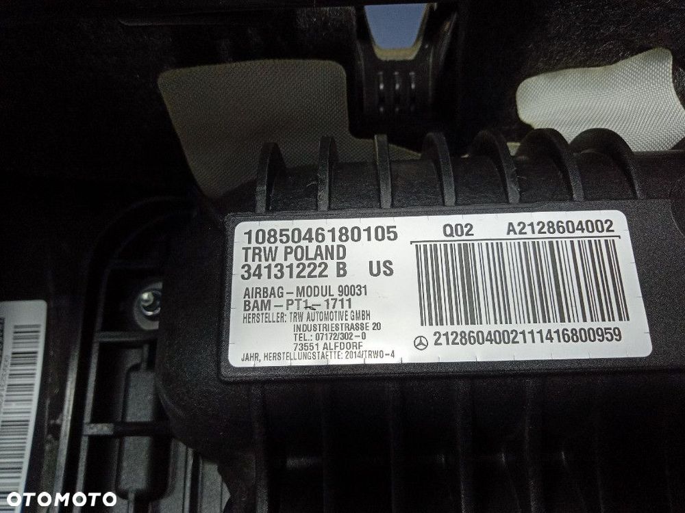 MERCEDES E KLASA W212 LIFT KONSOLA DESKA ROZDZIELCZA EUA2126804687 - 6