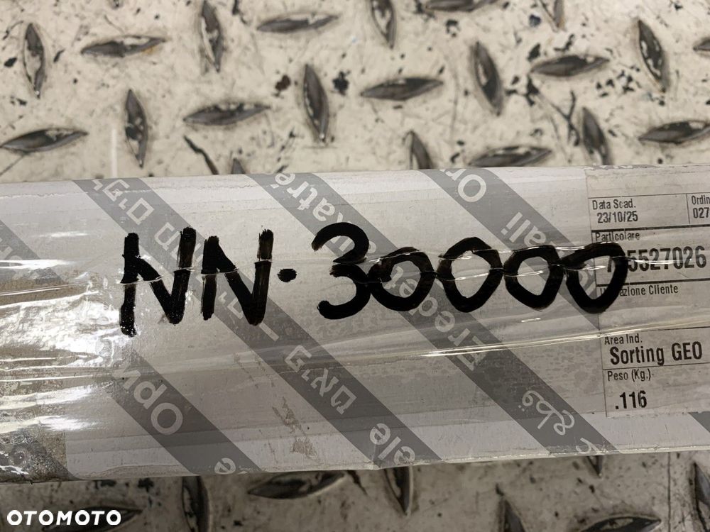 NOWA ORYGINALNA LISTWA CHROM ZDERZAKA PRZEDNIEGO PRAWY PRZÓD PRAWA FIAT 500 07-15 735425617 - 6