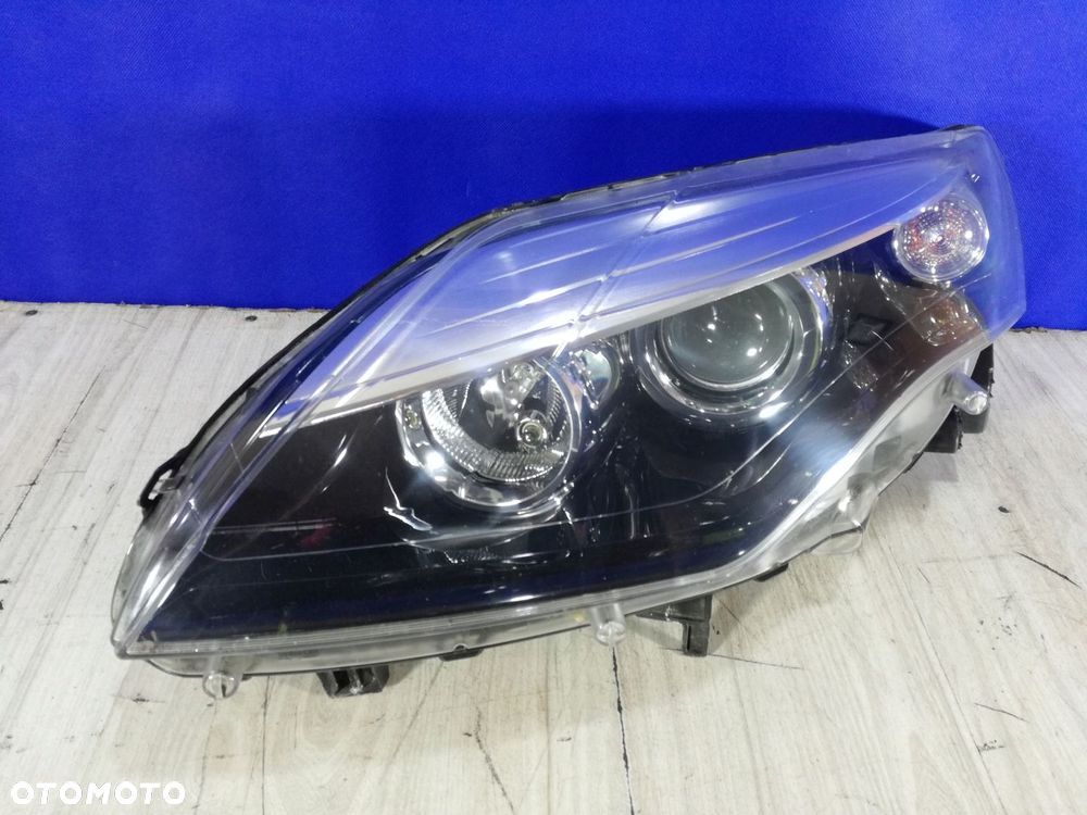 Renault Laguna III 3 Lift 10/15 lampa reflektor przód lewa Anglik - 1