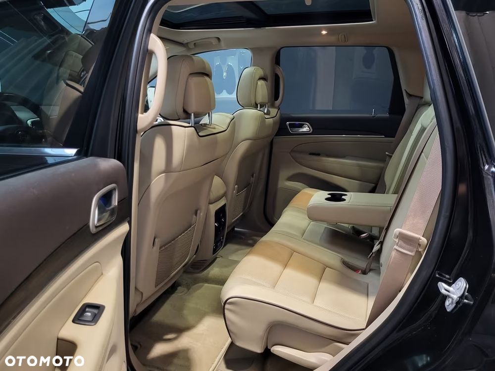 Jeep Grand Cherokee WK2 Lift Overland Skóra Jasna Beż Fotel Kierowcy-Fotel Pasażera - 3