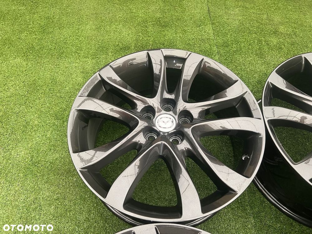 KOMPLET FELG FELGI ALU MAZDA CX-3 CX-5 CX30 CX60 19 ET45 ORYGINALNE - 6