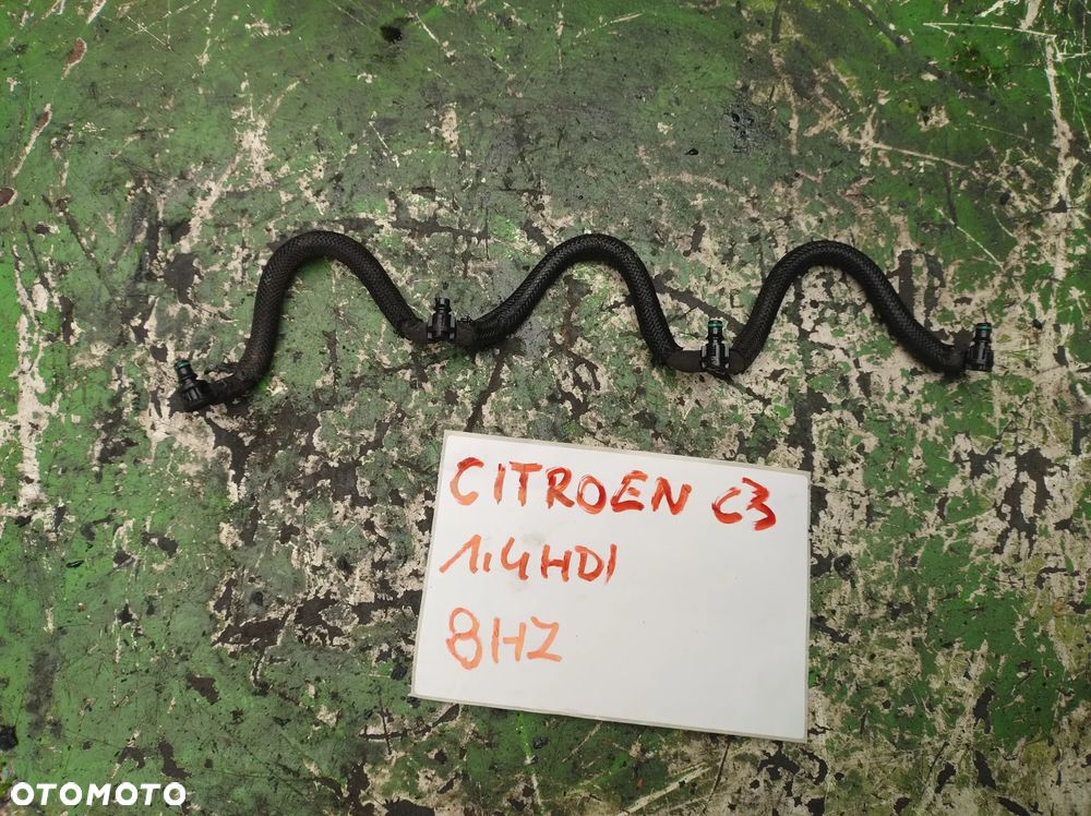 CITROEN C2  C3 I PEUGEOT 206 1,4HDI przelewy wtrysków - 1