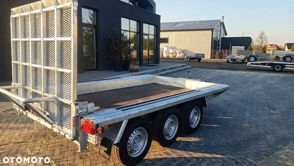 Inny NOWA 2025 PRZYCZEPA FRACHT 210X125 230X125 250X125 270X125 300X125 250X150 270X150 300X150 PRZYCZEPA POD MINIKOPARKĘ 300X150 2700DMC 350X180 3500DMC przyczepa laweta 5m 5,5m 6,5m 8,5m na dwa samochody laweta budowlana wywrotka GEWE i inne - 4