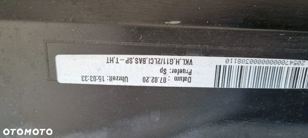 BMW 7 G11 LCI Lift zderzak tył oryginał MD208 - 16